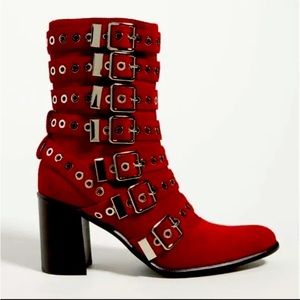 Jeffrey Campbell Ignatius Red 6.5